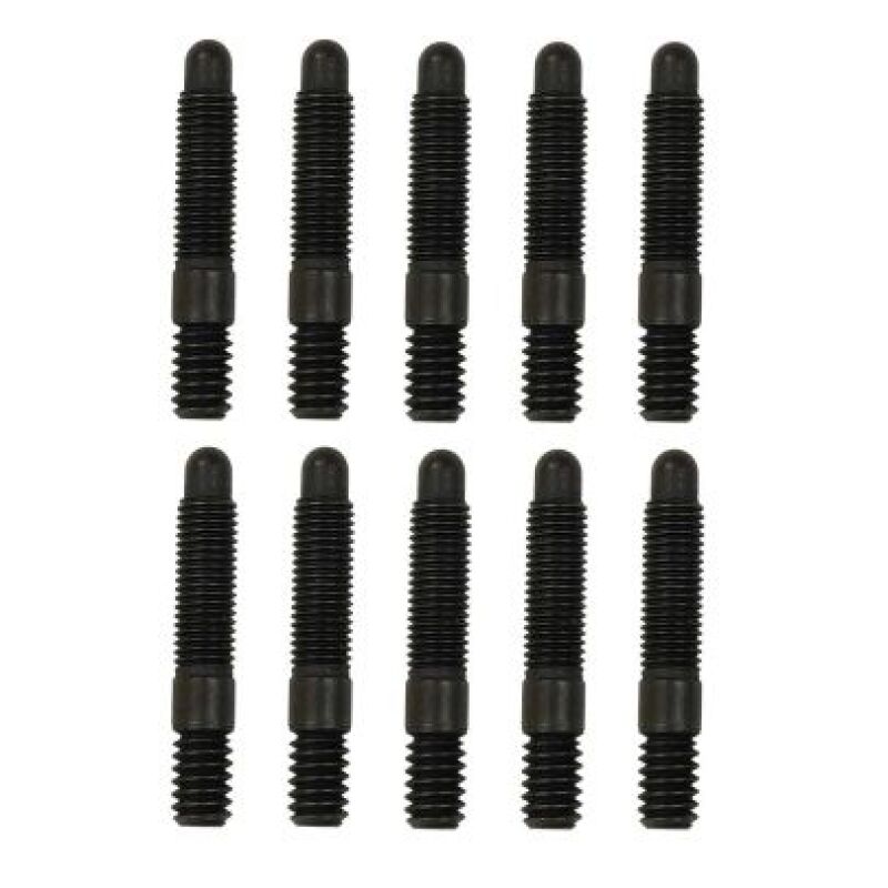 Moroso Bullet Nose Black OX Studs - 1/4-20 X 1/4-28 X 1.5 Long (10 Pack) 38830 38830 User 1
