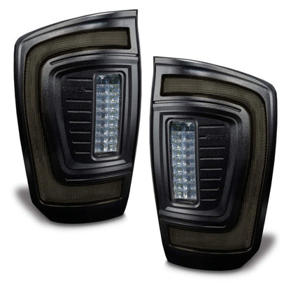 ORACLE Lighting 16-23 Gen 3 Toyota Tacoma Black Series Flush Style LED Tail Lights 5911-504-T 5911-504-T Photo - out of package