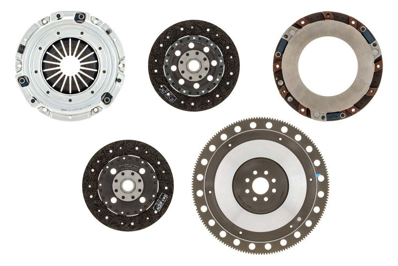 Exedy 1996-10 Mustang 4.6L Organic 26 Teeth 8 Bolt  Twin Disc Clutch ET05SRFC ET05SRFC Photo - Primary