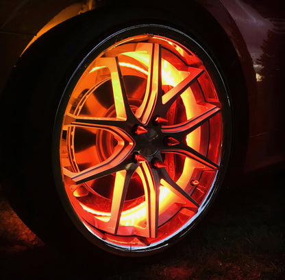ORACLE Lighting Oracle LED Illuminated Wheel Rings - ColorSHIFT - 15in. - ColorSHIFT No Remote 4210-334 4210-334 Photo - lifestyle view