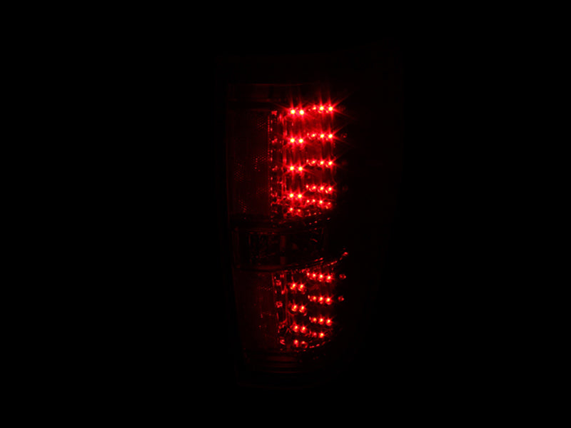 Anzo 2009-2014 Ford F-150 LED Taillights Smoke 311170 Photo - Mounted