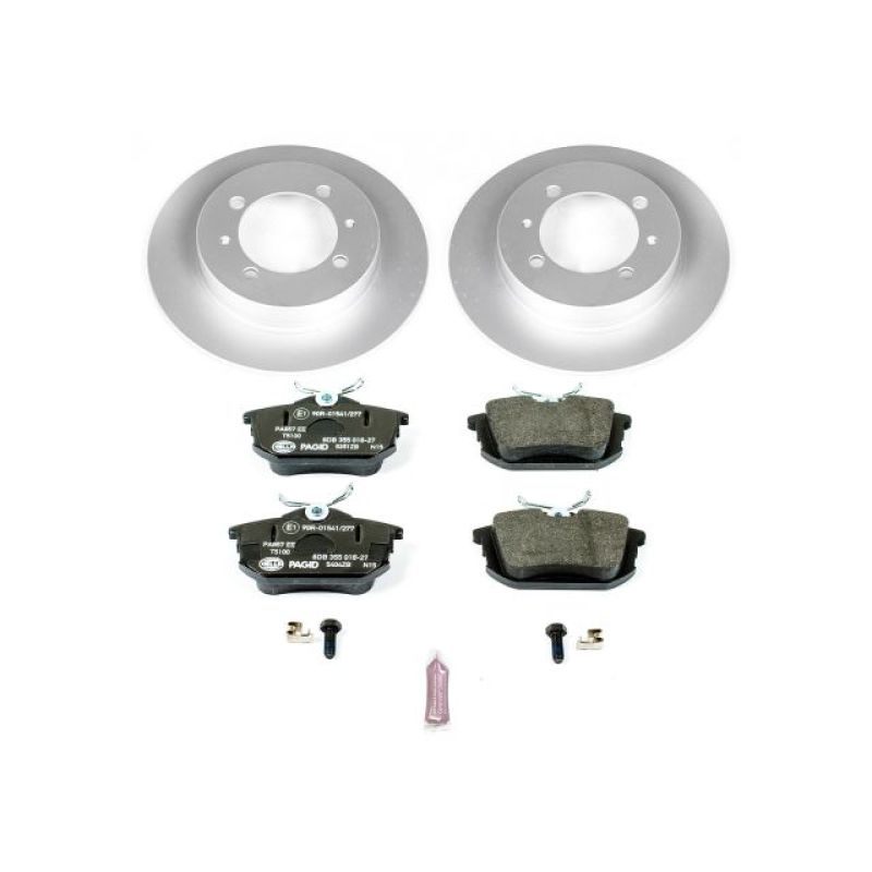 PowerStop Power Stop 00-04 Volvo S40 Rear Euro-Stop Brake Kit ESK913 ESK913 Photo - Primary