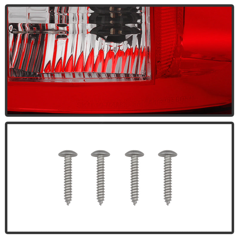 Spyder Dodge Ram 02-06 1500/Ram 2500/3500 03-06 LED Tail Light Red Clear ALT-YD-DRAM02-LED-RC 5002570 5002570 User 1