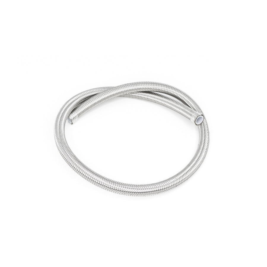 DeatschWerks 3 ft, 8AN SS Double Braided PTFE Hose