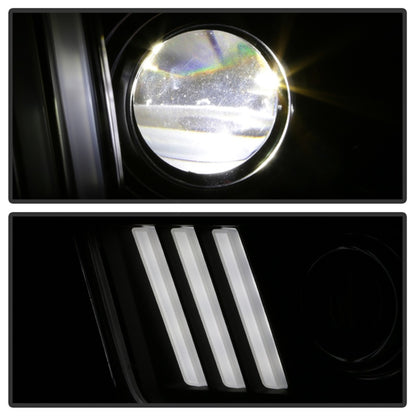 Spyder Ford Mustang 05-08 V2 High-Power LED Headlights - Black PRO-YD-FM05AP-BK 5088192 5088192 Photo - Unmounted