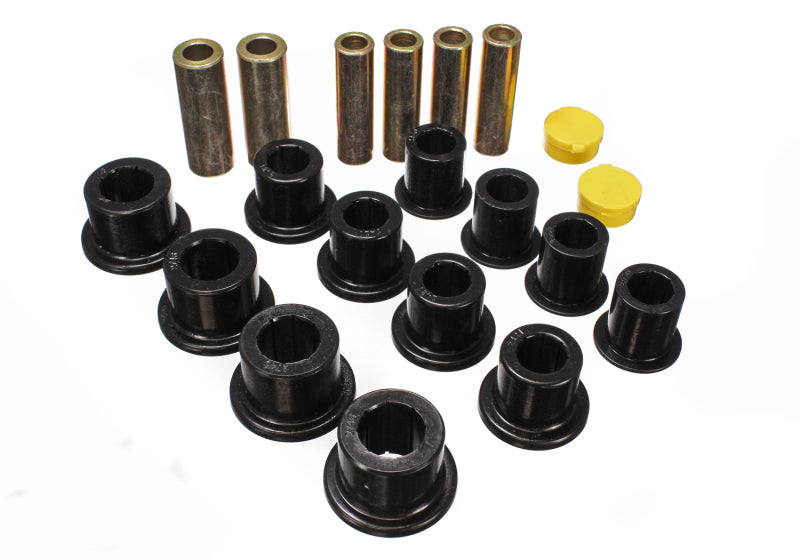 Energy Suspension Leaf Spring Bushing Set Black Ford Excursion All 2000-2004 4.2148G Photo - Primary