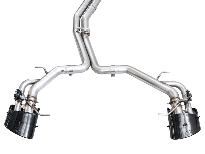 AWE Tuning 21-23 Audi C8 RS6/RS7 SwitchPath Cat-back Exhaust - Diamond Black Tips 3025-33776 3025-33776 Photo - out of package