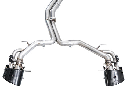 AWE Tuning 21-23 Audi C8 RS6/RS7 SwitchPath Cat-back Exhaust - Diamond Black Tips 3025-33776 3025-33776 Photo - out of package