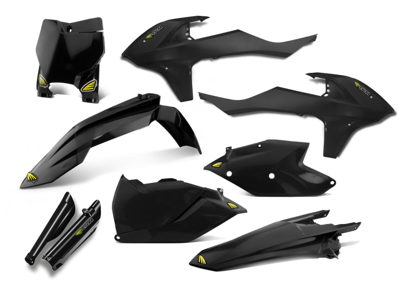Cycra 16-18 KTM 125-450 SX/XC/SX-F/XC-F Powerflow Body Kit Black 1CYC-9317-12 1CYC-9317-12 Photo - Primary