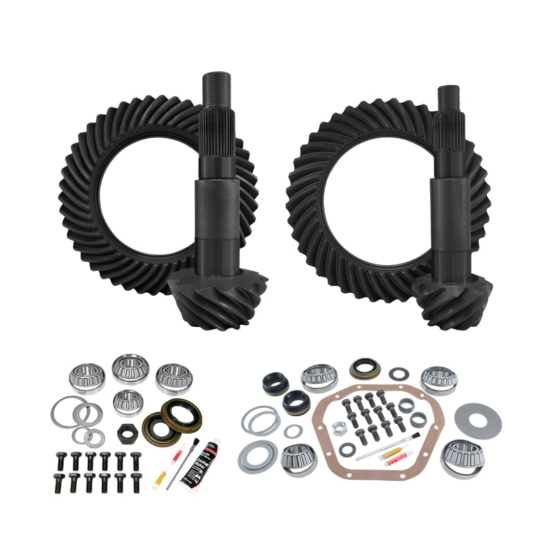 Yukon Gear & Axle Yukon Gear & Install Kit D60 Reverse/Thick Front D80 Rear Ford F350 4.88 YGK150 YGK150 Photo - Primary