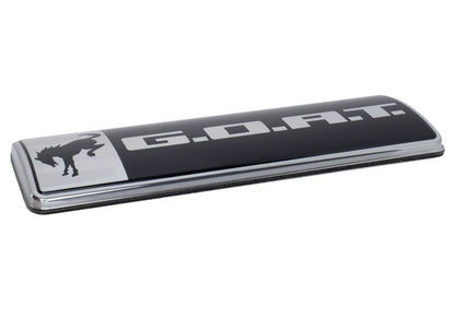 Ford Racing Bronco/Bronco Sport G.O.A.T. Badge - Black/Chrome M-1447-GOAT M-1447-GOAT Photo - Unmounted