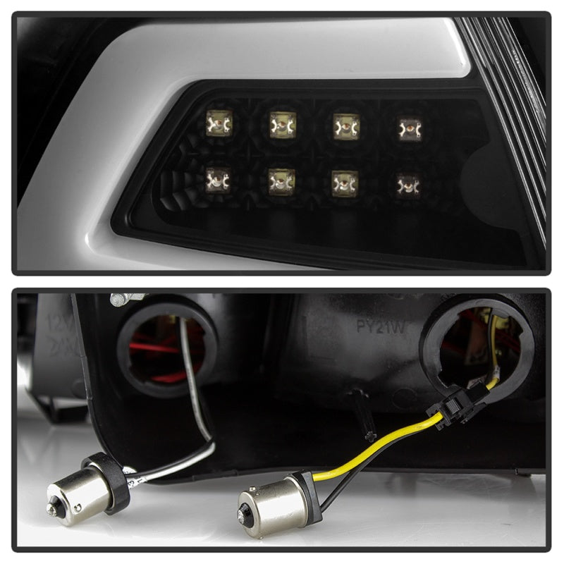 Spyder 08-09 Pontiac G8 Version 2 Light Bar LED Tail Lights - Black - ALT-YD-PG808V2-LB-BK 5086068 5086068 Photo - Unmounted