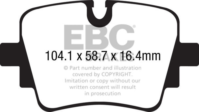 EBC Disc Brake Pad Set DP42190R Photo - Primary