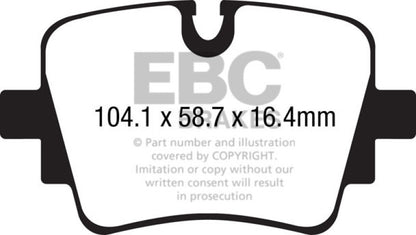 EBC Disc Brake Pad Set DP32190C Photo - Primary