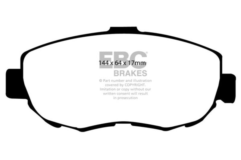 EBC Disc Brake Pad Set DP41223R Photo - Primary