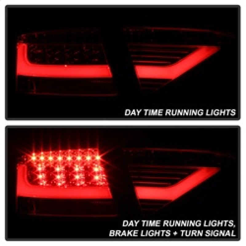 Spyder 08-12 Audi A5 LED Tail Lights - Red Clear ALT-YD-AA508V2-LED-RC 5083258 5083258 Photo - Primary