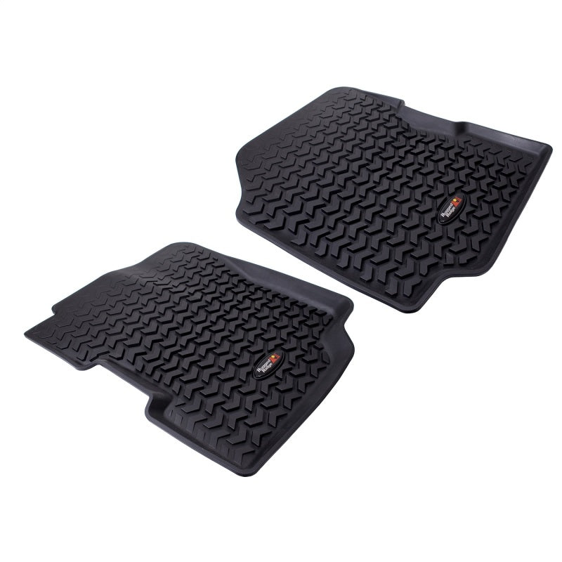 Rugged Ridge All Terrain Floor Liner,Front Pair,Black;76-95 CJ5/CJ7/CJ8/Wrangler 12920.21 Photo - Primary