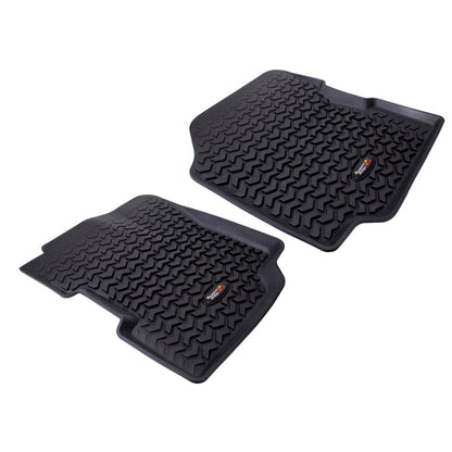 Rugged Ridge All Terrain Floor Liner,Front Pair,Black;76-95 CJ5/CJ7/CJ8/Wrangler 12920.21 Photo - Primary