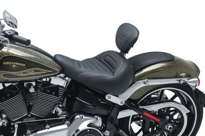 Mustang Motorcycle Mustang 13-17 Harley Softail Breakout Standard Touring Solo Seat - Black 79683 79683 Photo - Primary