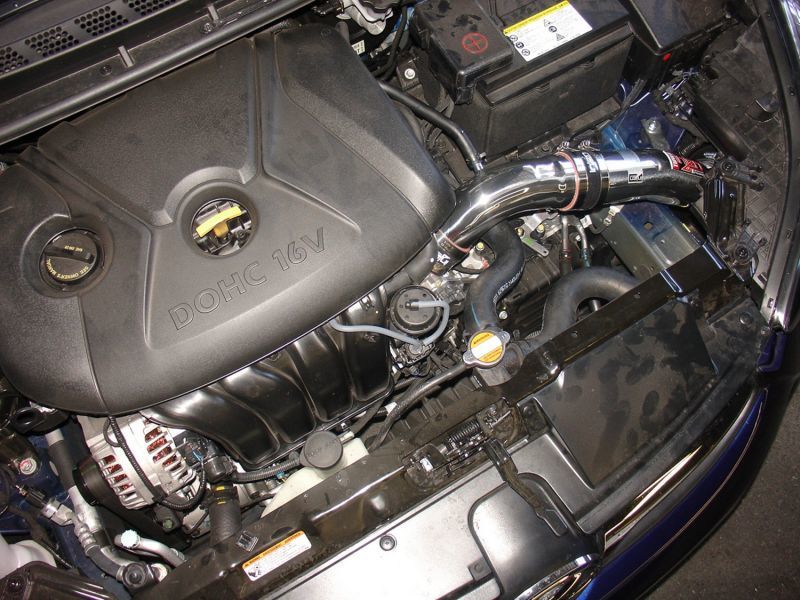 Injen Black Tuned Cold Air Intake 11-12 Hyundai Elantra 1.8L 4 Cyl SP1360BLK Photo - Mounted