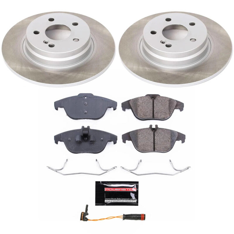 PowerStop Power Stop 08-12 Mercedes-Benz C300 Rear Semi-Coated Rotor Kit SC5625 SC5625 Photo - Primary
