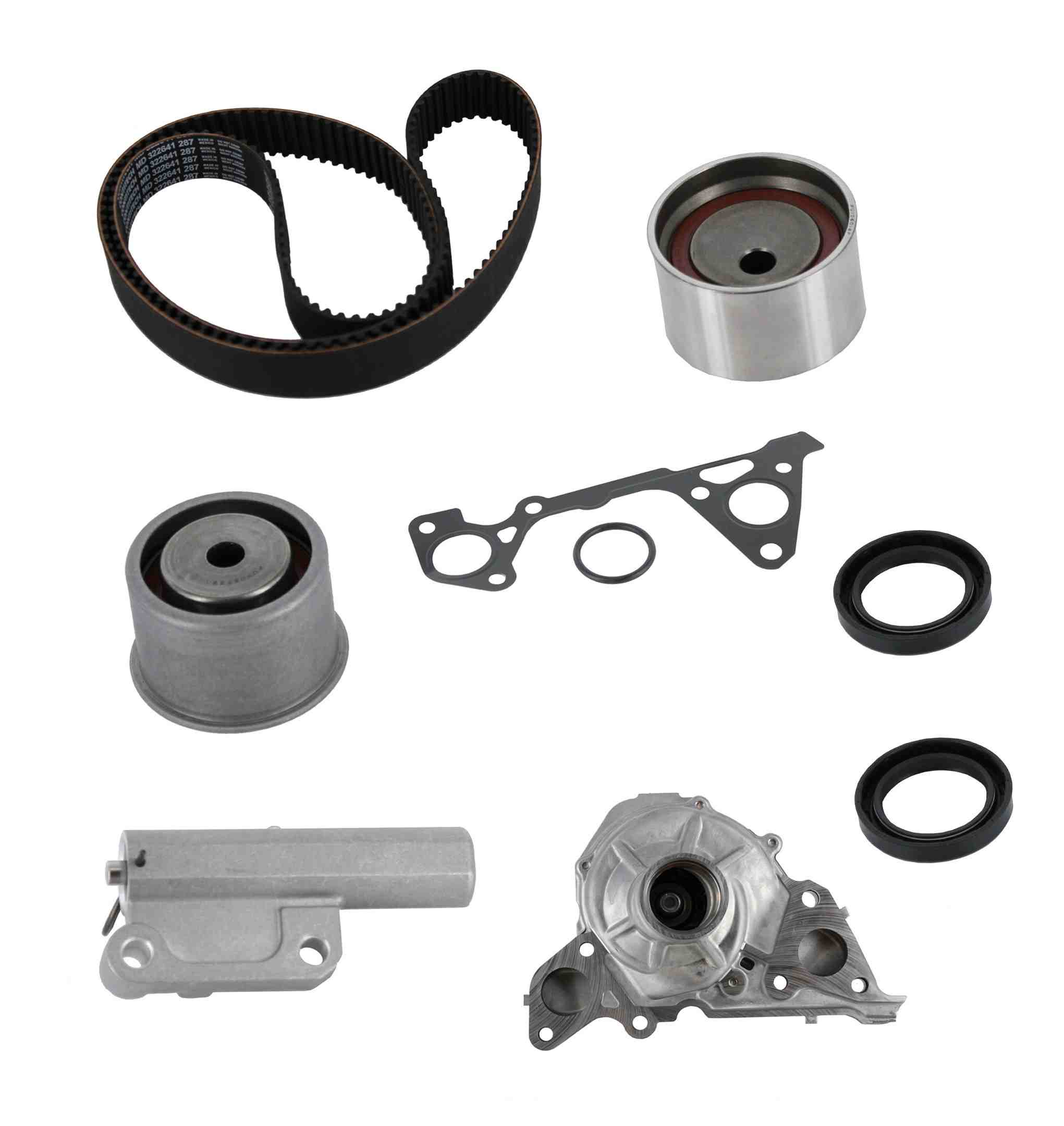 Continental Engine Timing Belt Kit with Water Pump PP287LK1-WH