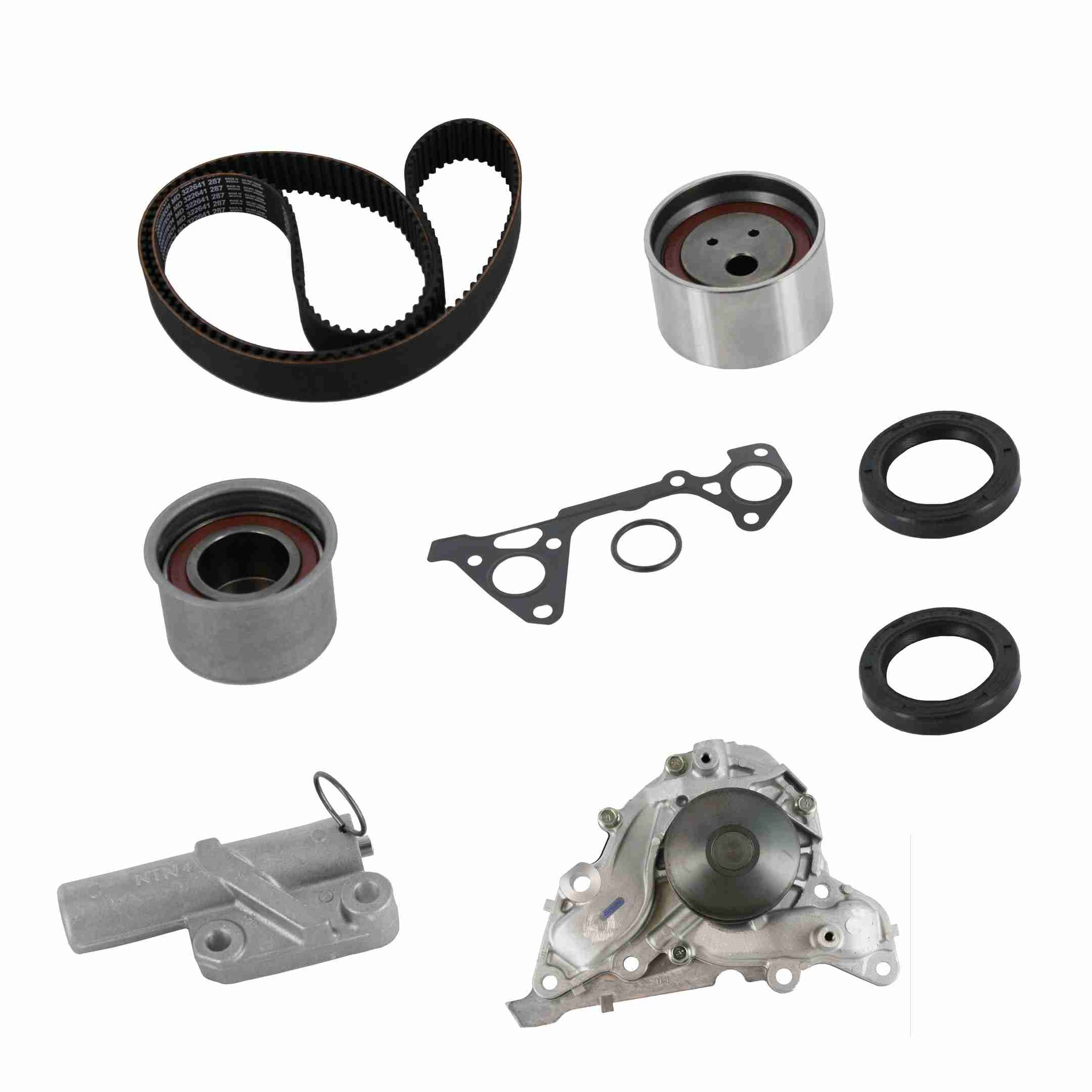 Continental Engine Timing Belt Kit with Water Pump PP287LK1-WH