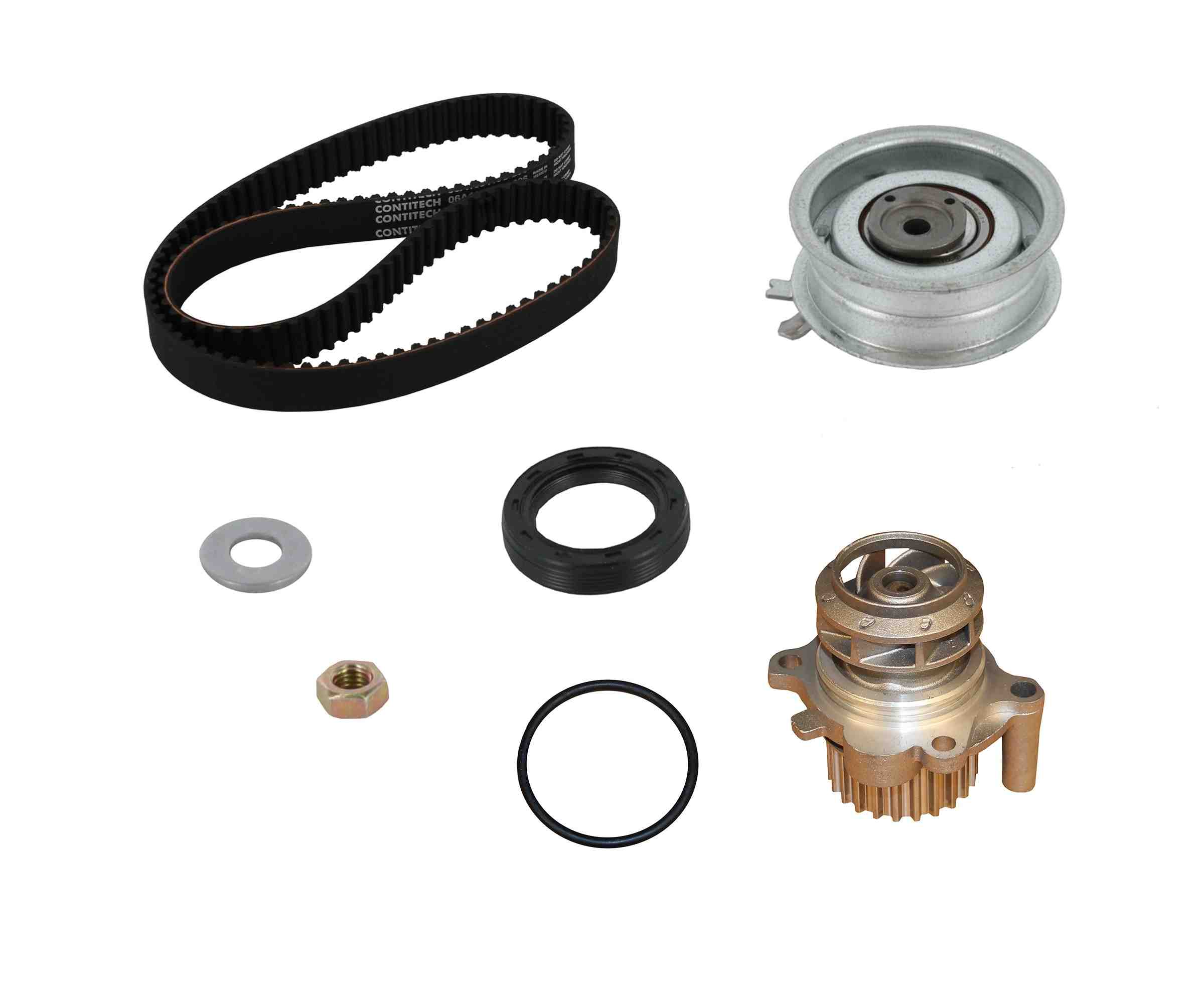 Continental Engine Timing Belt Kit with Water Pump PP296LK1-MI