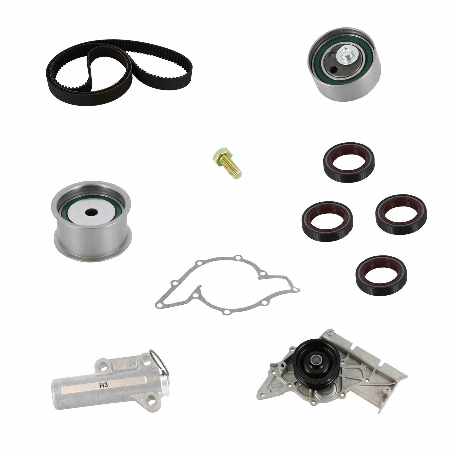 Continental Engine Timing Belt Kit with Water Pump PP297LK1-MI