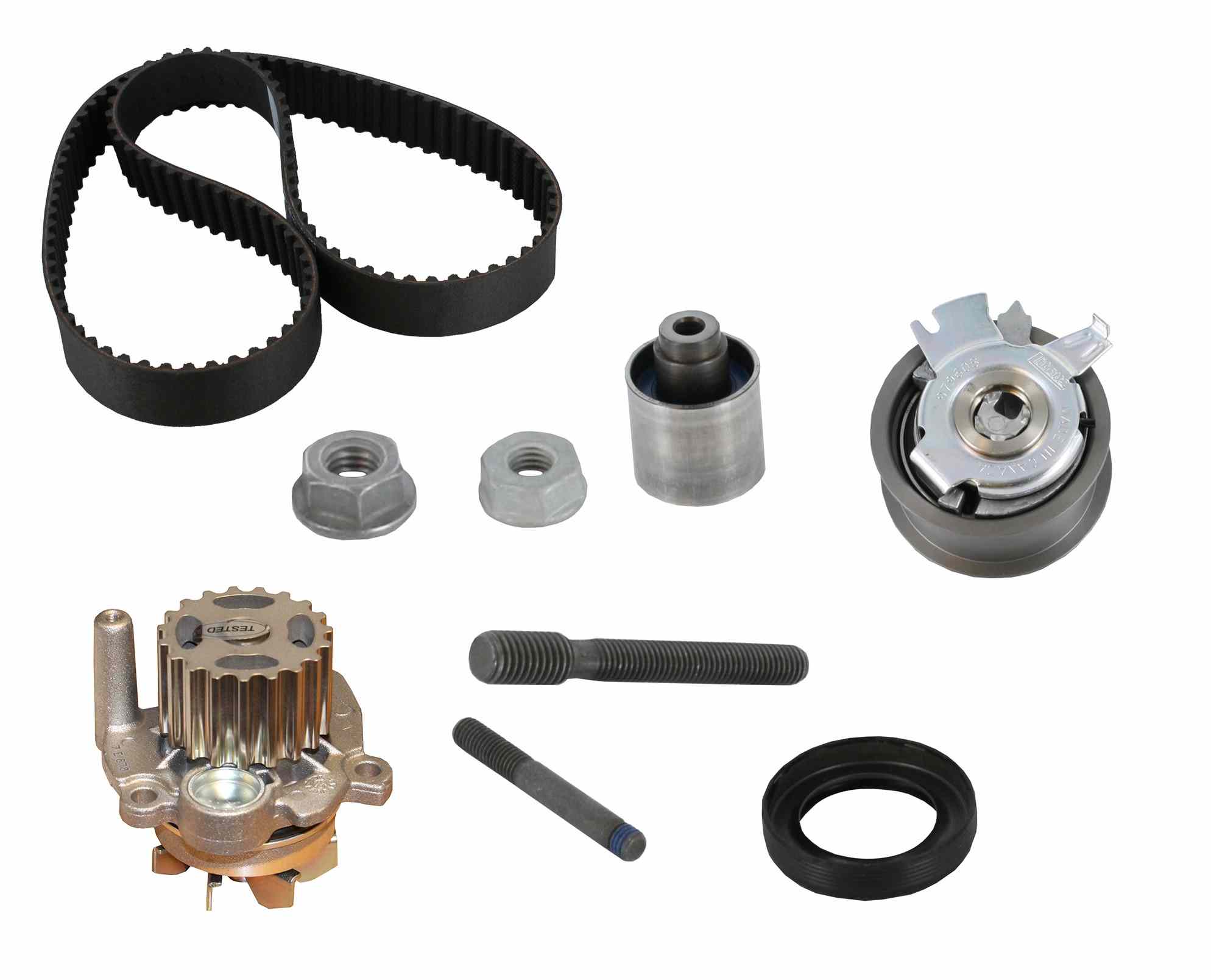 Continental Engine Timing Belt Kit with Water Pump PP333LK1-MI