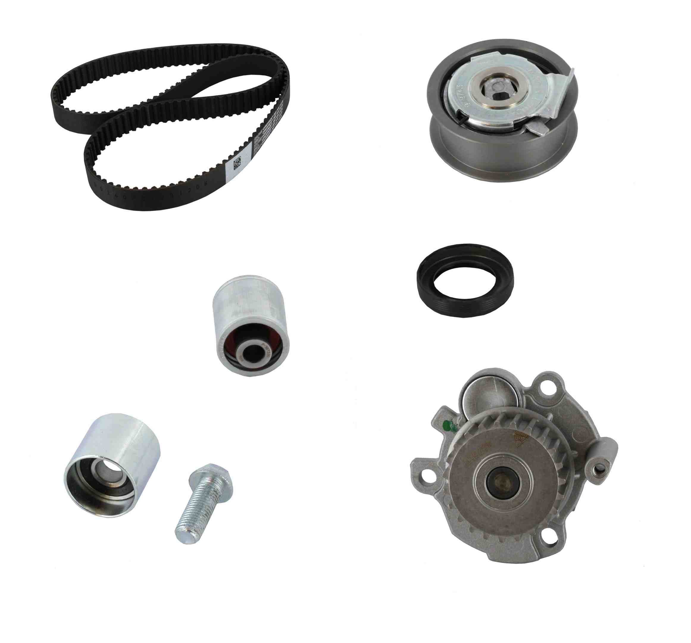 Continental Engine Timing Belt Kit with Water Pump PP334LK1-MI