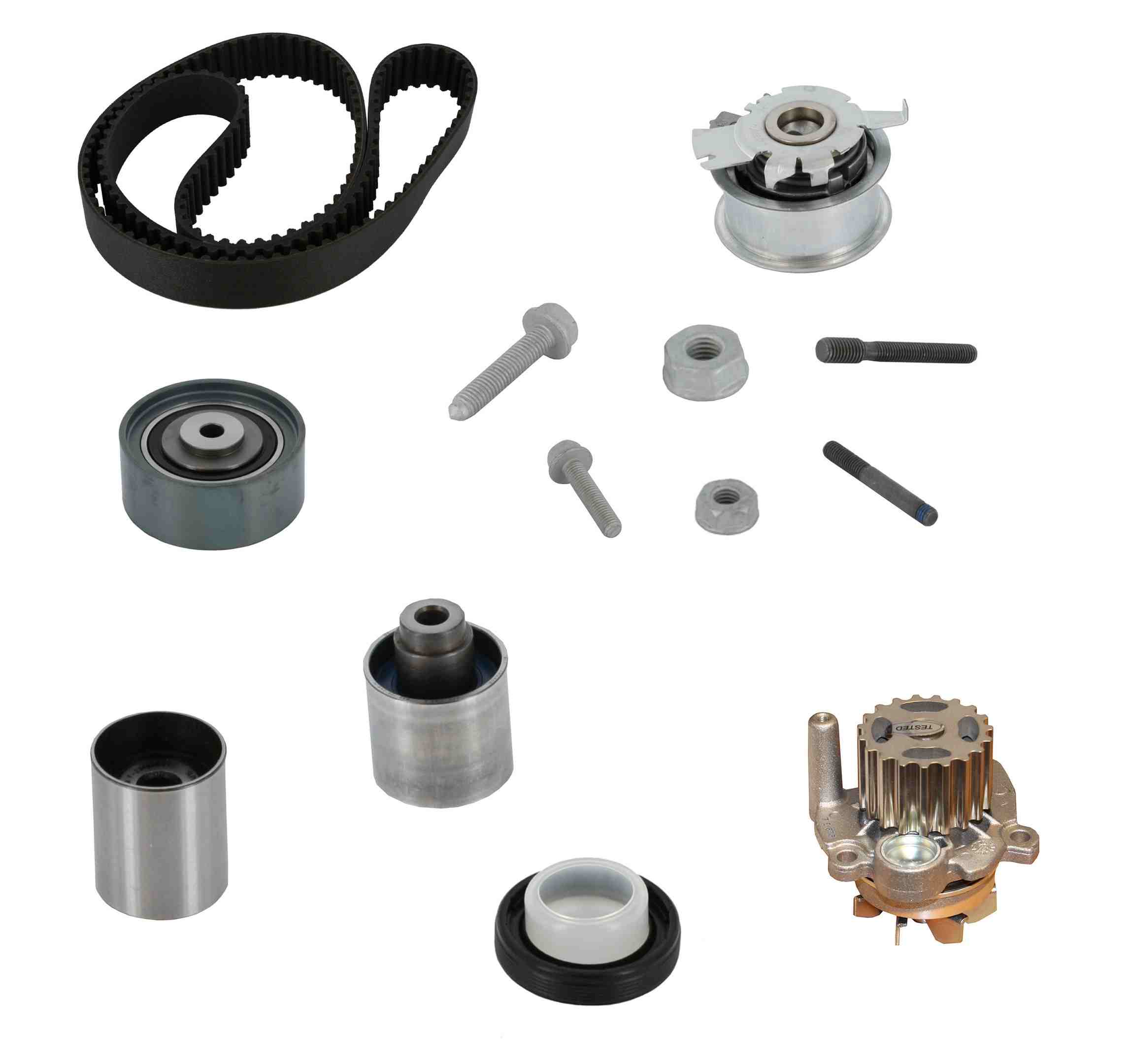 Continental Engine Timing Belt Kit with Water Pump PP342LK1-MI