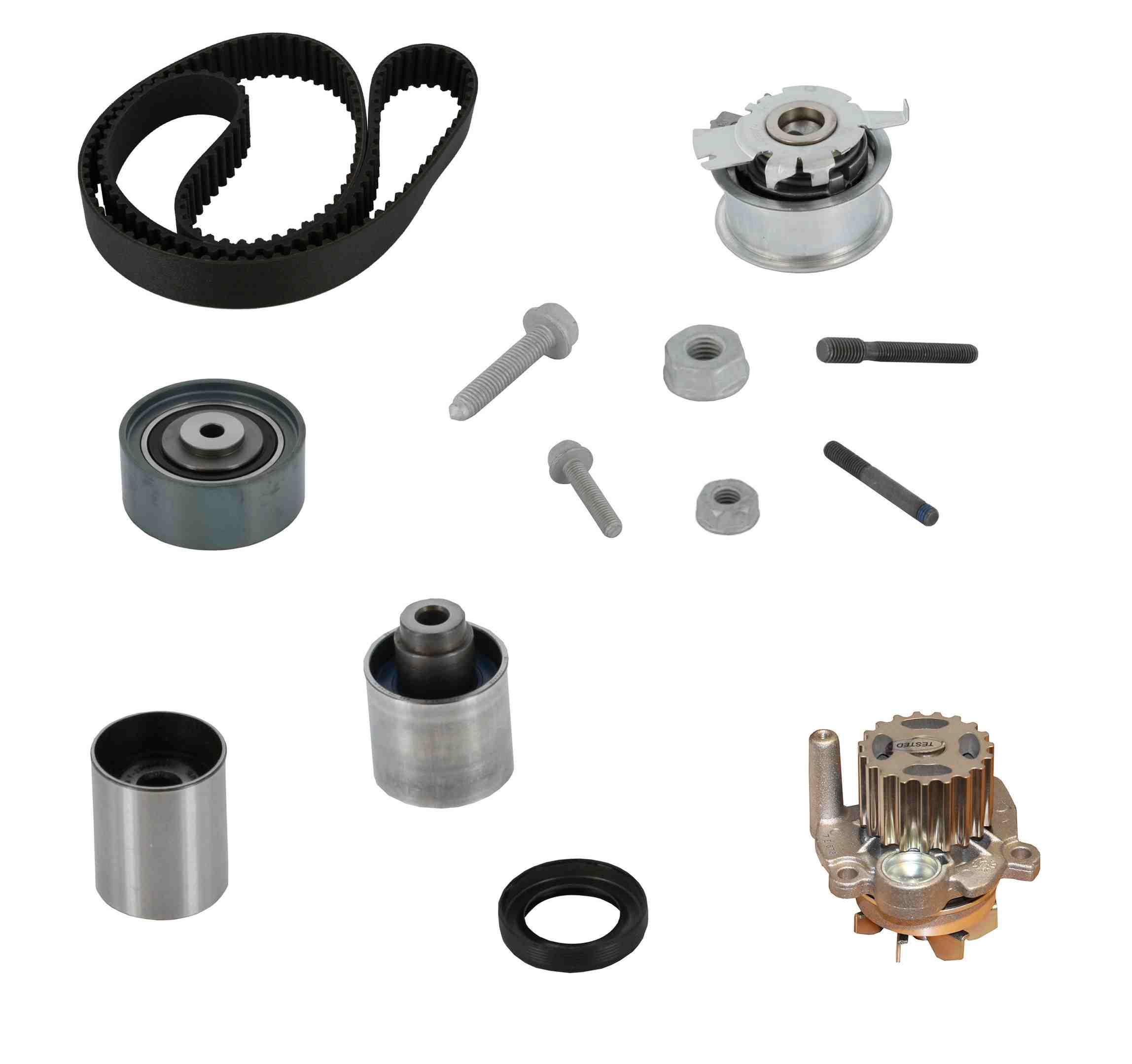 Continental Engine Timing Belt Kit with Water Pump PP342LK2-MI