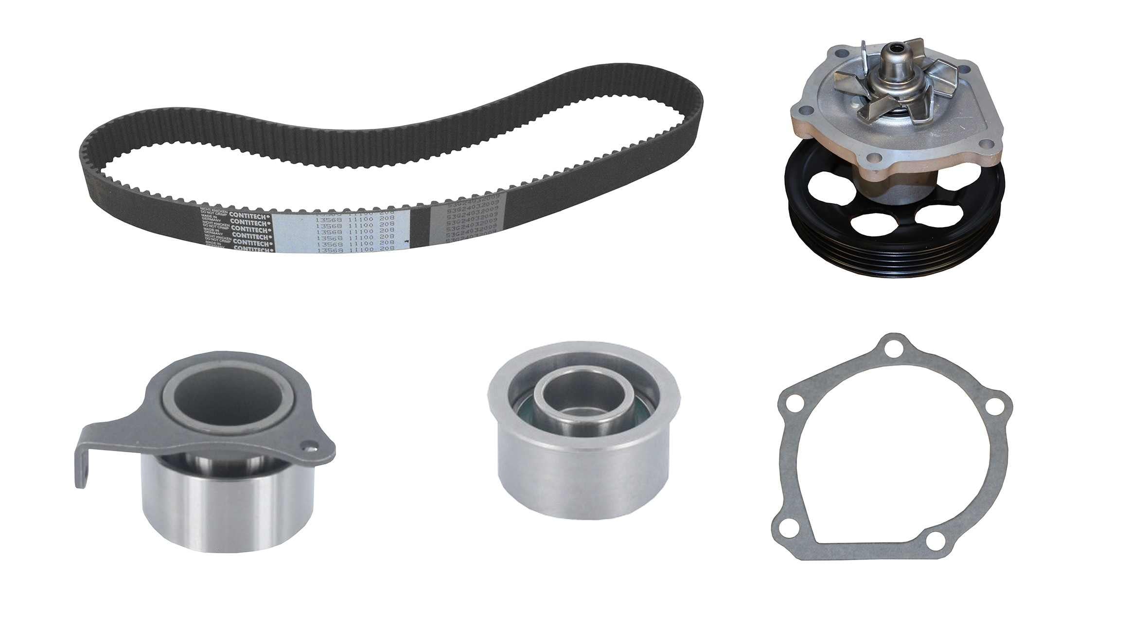 Continental Engine Timing Belt Kit with Water Pump TB208LK1