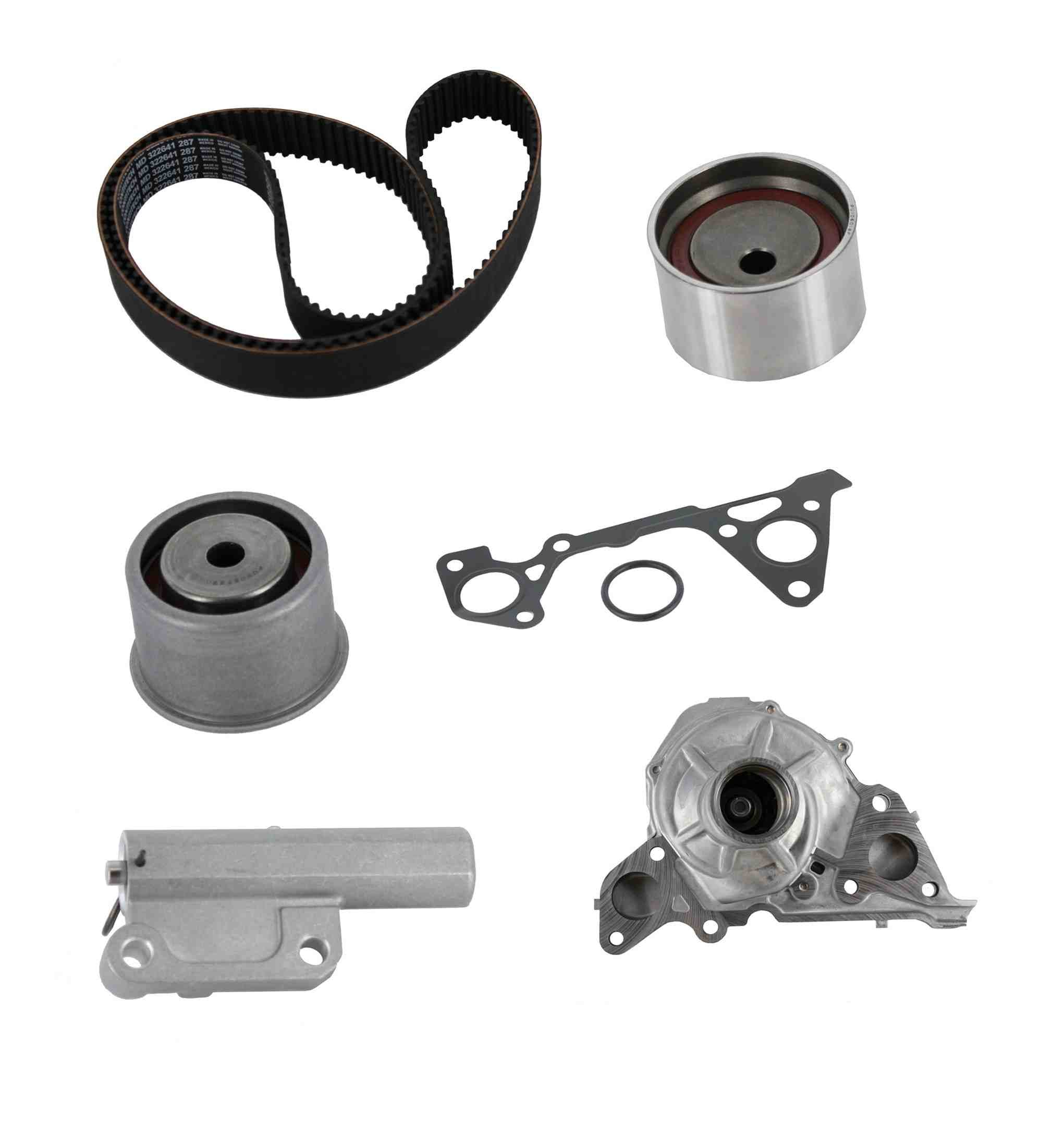 Continental Engine Timing Belt Kit with Water Pump TB287LK1-WH