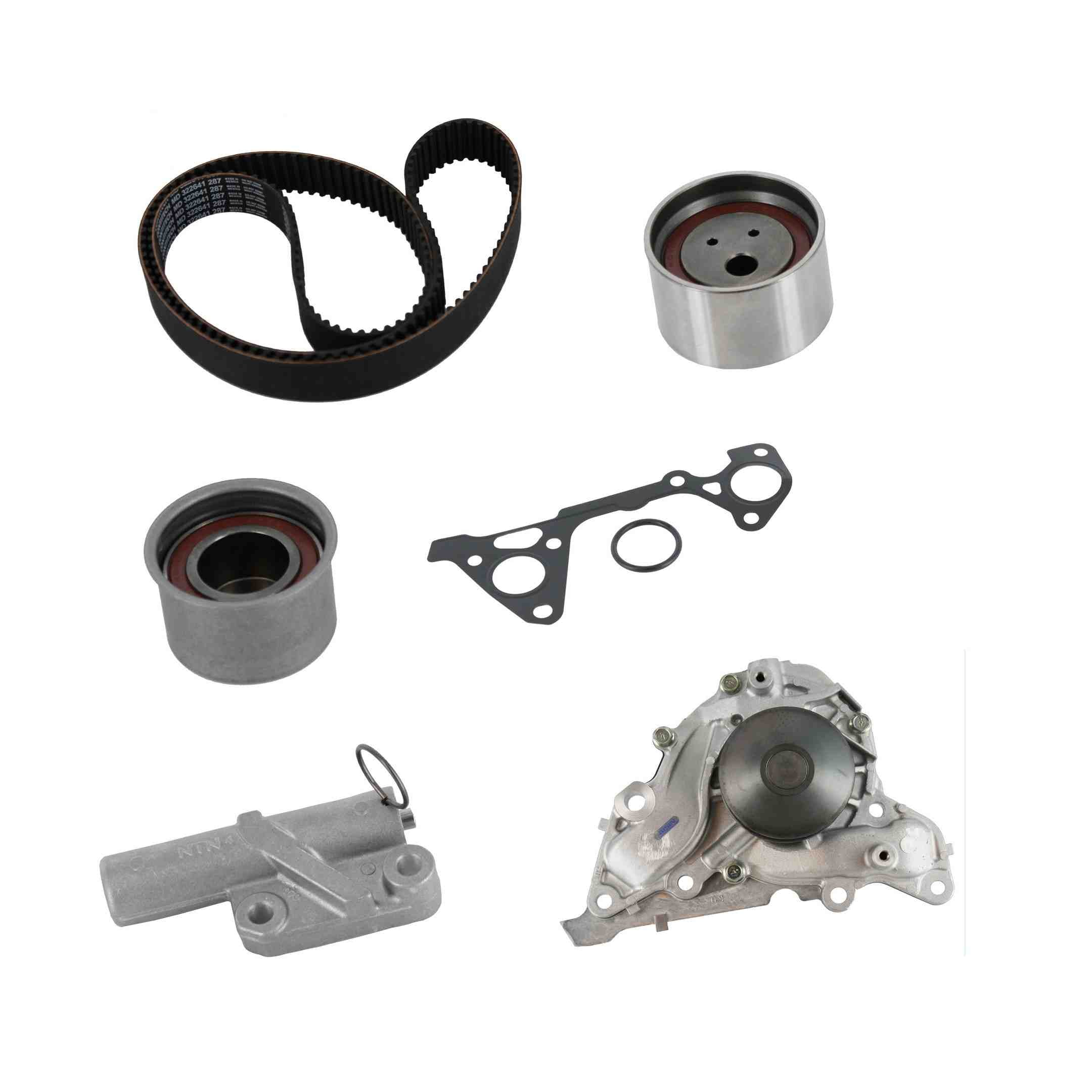 Continental Engine Timing Belt Kit with Water Pump TB287LK1-WH