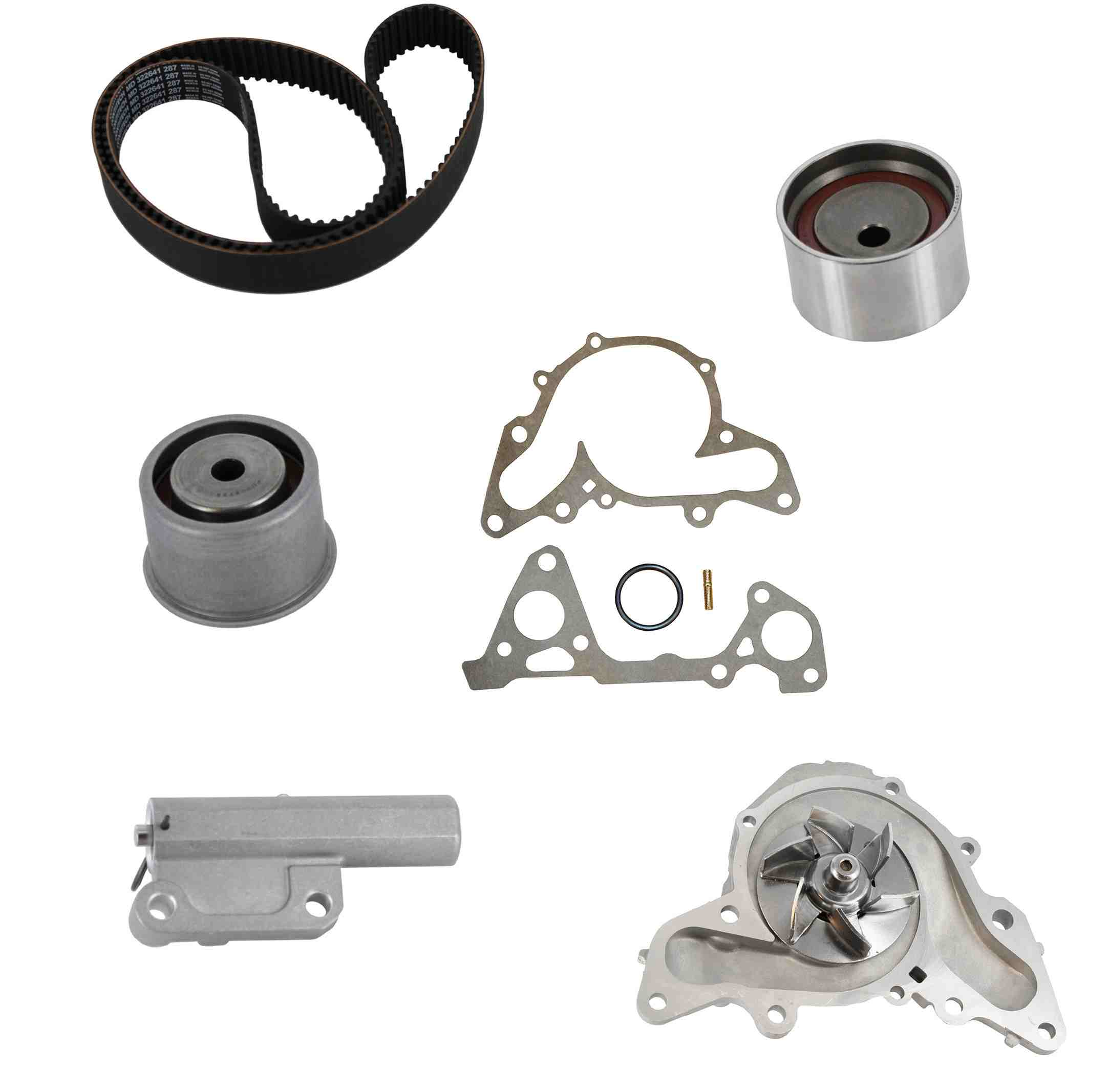 Continental Engine Timing Belt Kit with Water Pump TB287LK1