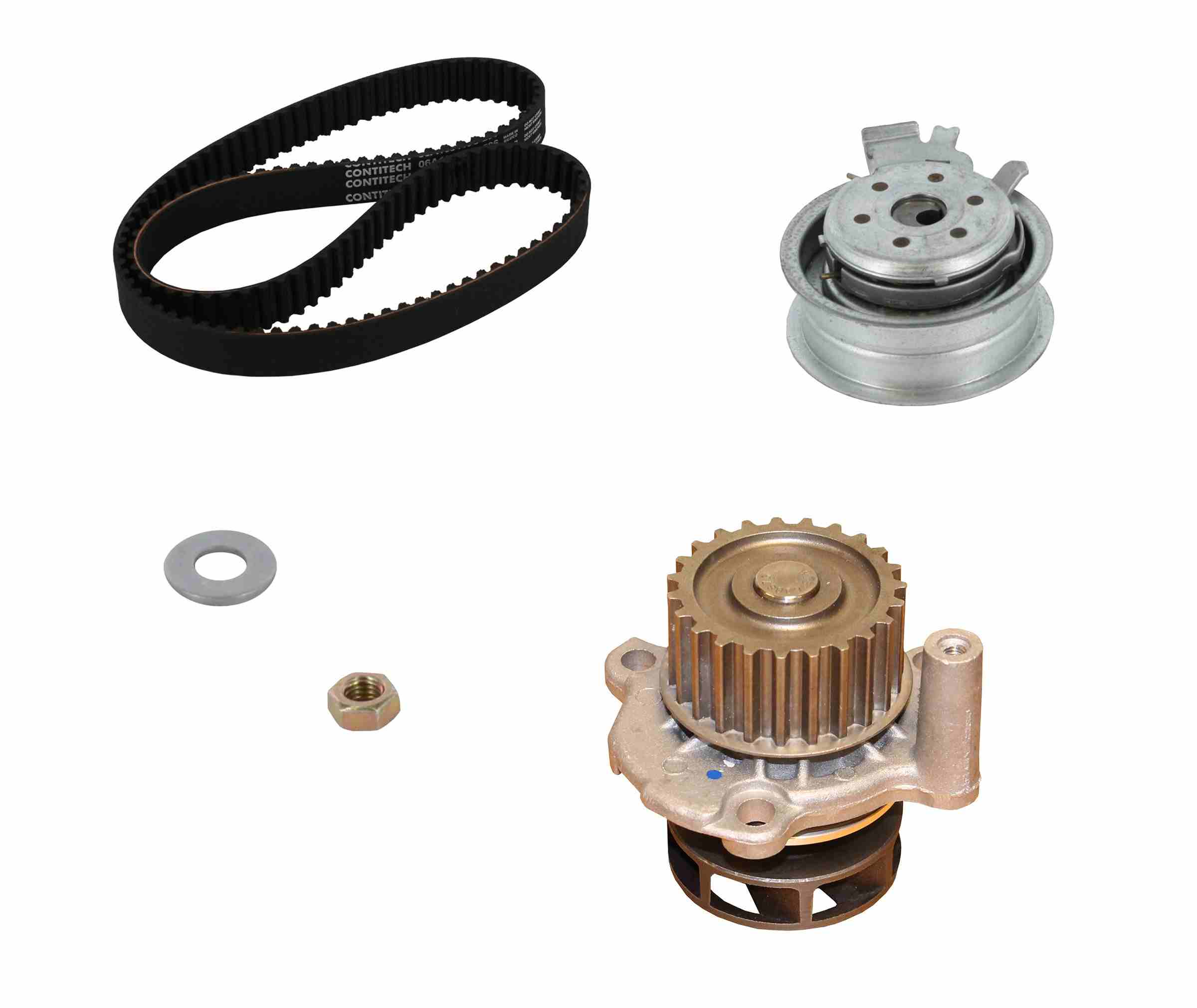 Continental Engine Timing Belt Kit with Water Pump TB296LK1-MI