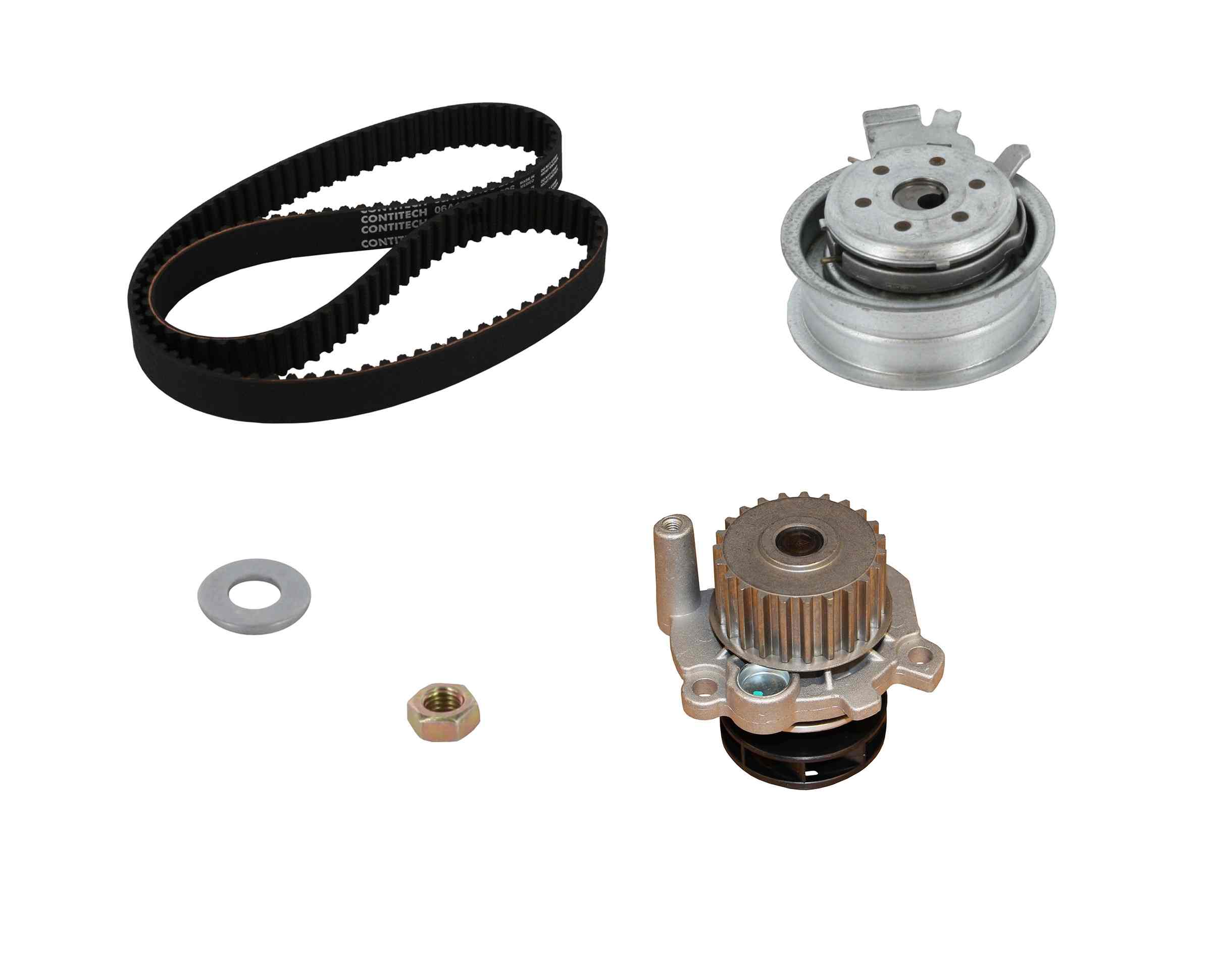 Continental Engine Timing Belt Kit with Water Pump TB296LK1