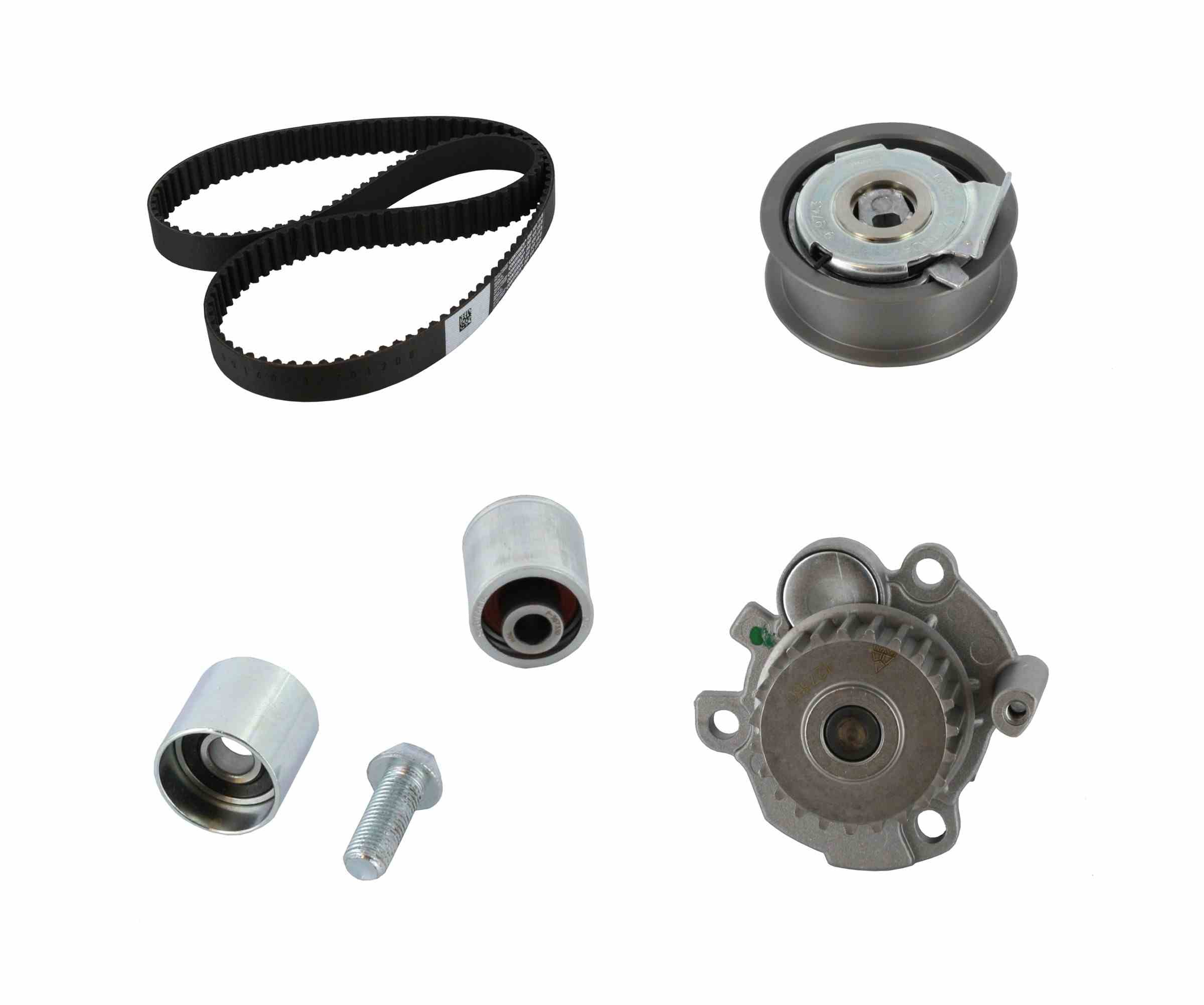 Continental Engine Timing Belt Kit with Water Pump TB334LK1-MI