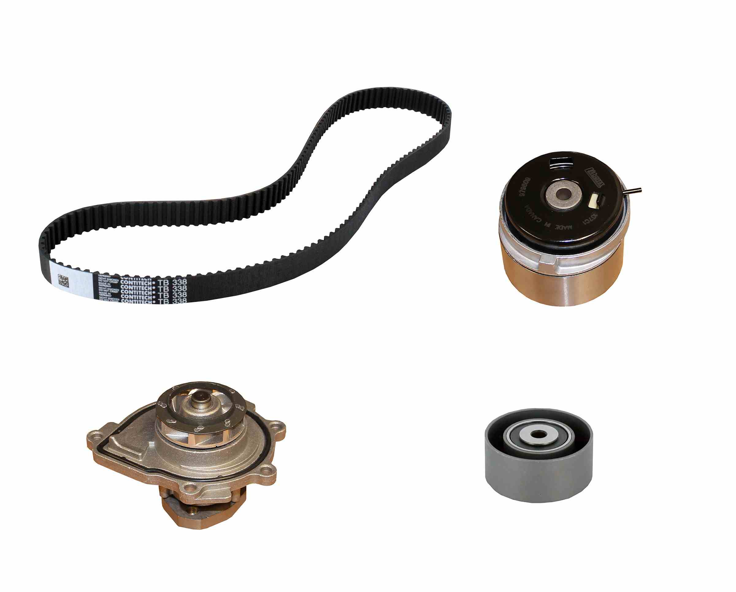 Continental Engine Timing Belt Kit with Water Pump TB338LK1