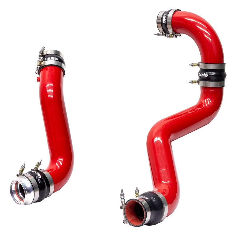 Banks Power 17-19 Chevy/GMC 2500HD/3500HD Diesel 6.6L Boost Tube Upgrade Kit - Red 25999 25999 Photo - Unmounted