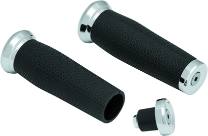 Kuryakyn Thresher Grips 1in Chrome 5948 5948 Photo - Primary