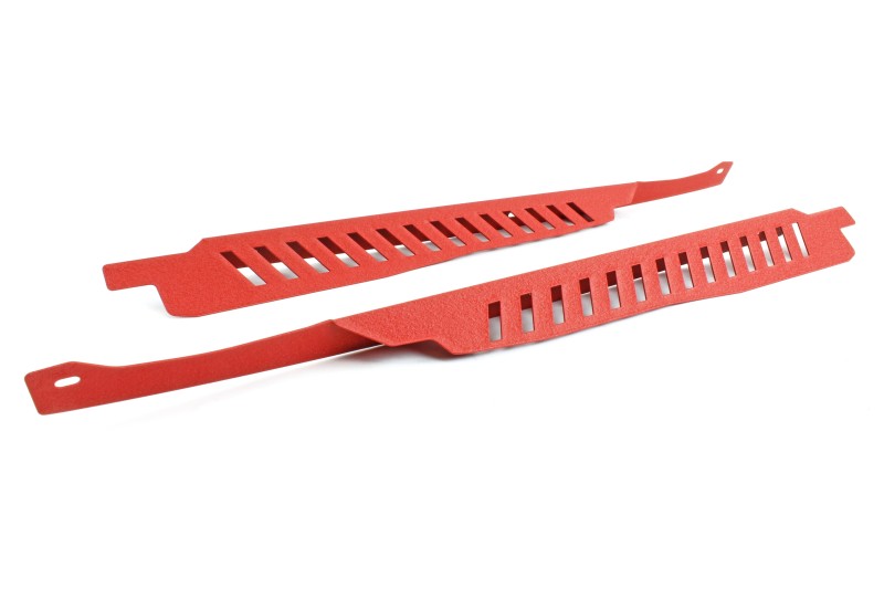 Perrin 11-14 Subaru WRX/STI Fender Shroud Set - Red PSP-ENG-549RD PSP-ENG-549RD Photo - Primary