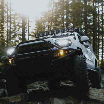 KC HiLiTES FLEX ERA 3 Dual Mode SAE Fog Lights - 2-Light Master Kit for Toyota Aftermarket Bumper 97155 97155 Photo - lifestyle view