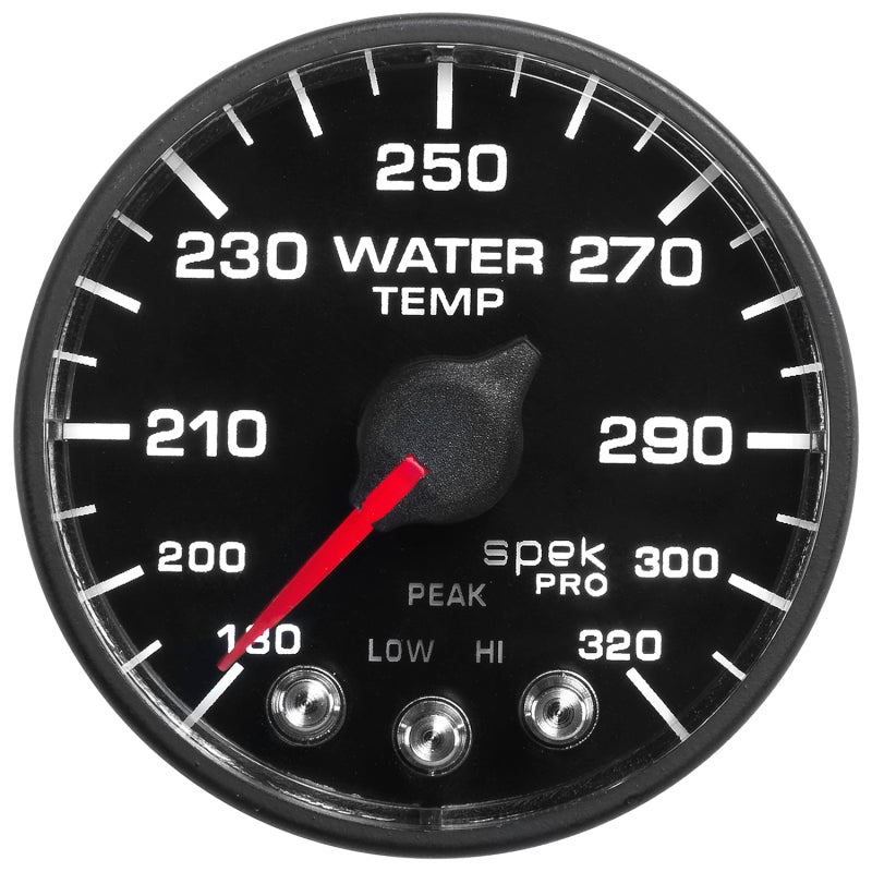 Autometer Spek-Pro - Nascar 2-1/16in Water Temp 180- 320F Bfb Ecu P552328-N1 P552328-N1 User 1