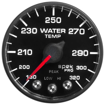 Autometer Spek-Pro - Nascar 2-1/16in Water Temp 180- 320F Bfb Ecu P552328-N1 P552328-N1 User 1