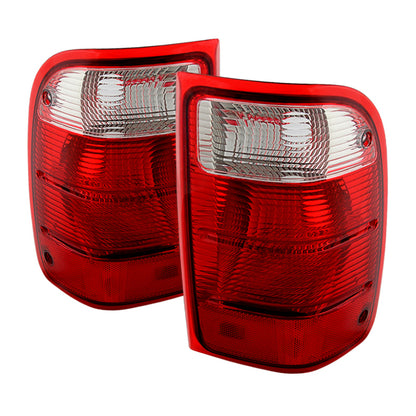 SPYDER Xtune Ford Ranger 01-05 (Excluding 2005 Stx Models) Tail Lights OEM ALT-JH-FR01-OE-RC 9028724 9028724 Photo - Primary
