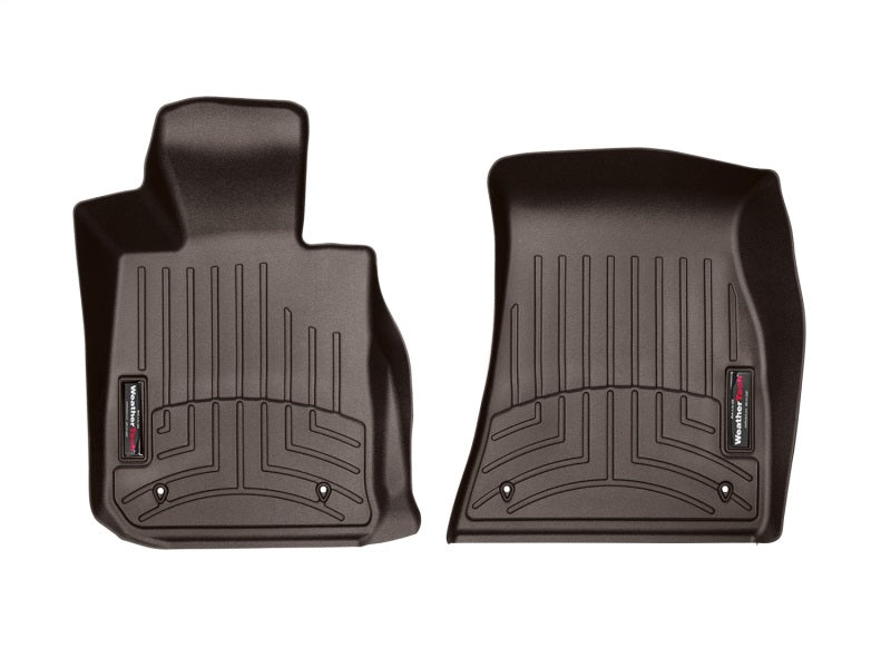 WeatherTech WT FloorLiner - Front - Cocoa Floor Mats Floor Mats - Rubber main image