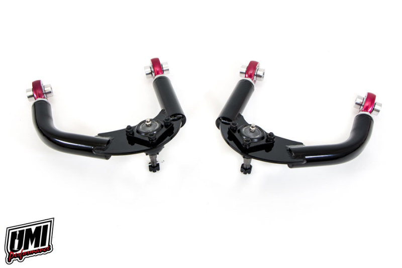 UMI Performance 93-02 GM F-Body Upper A-Arm Adj. Drag CrMo - Black 2316-B 2316-B Photo - Primary